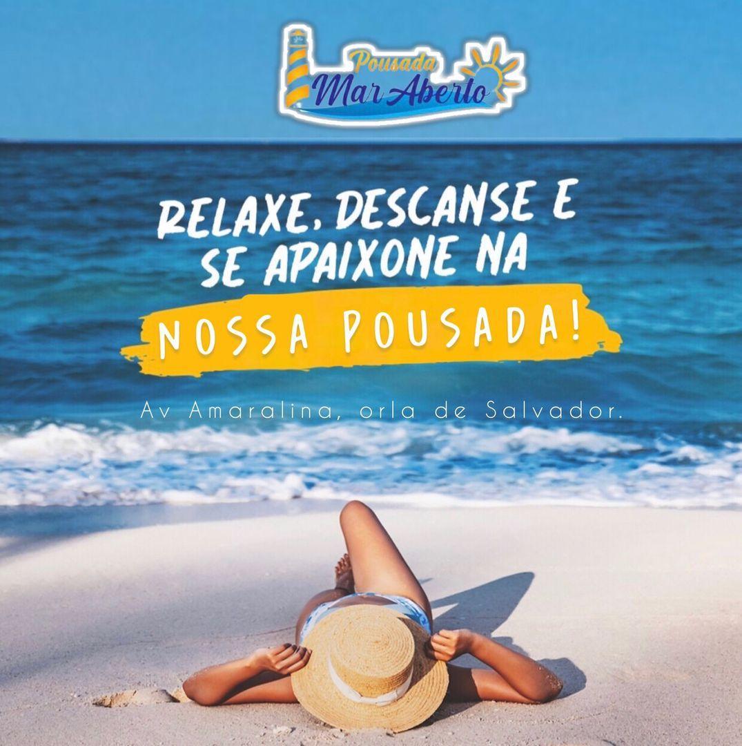 Pousada Mar Aberto Salvador de Bahía Exterior foto